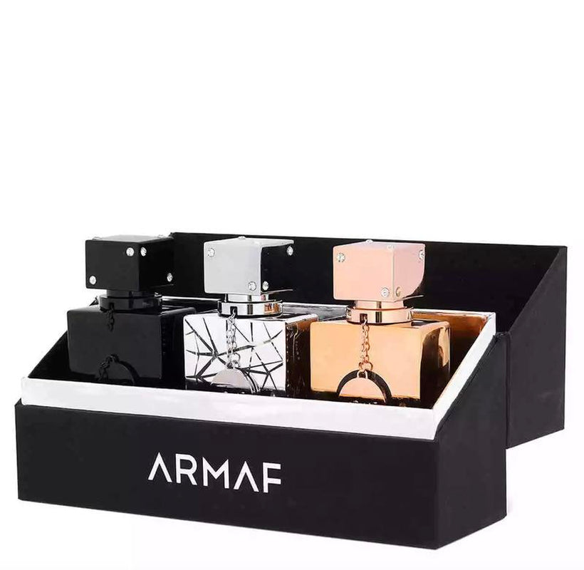 ARMAF Club De Nuit set de perfumes (Milestone, Sillage, Intense Men)